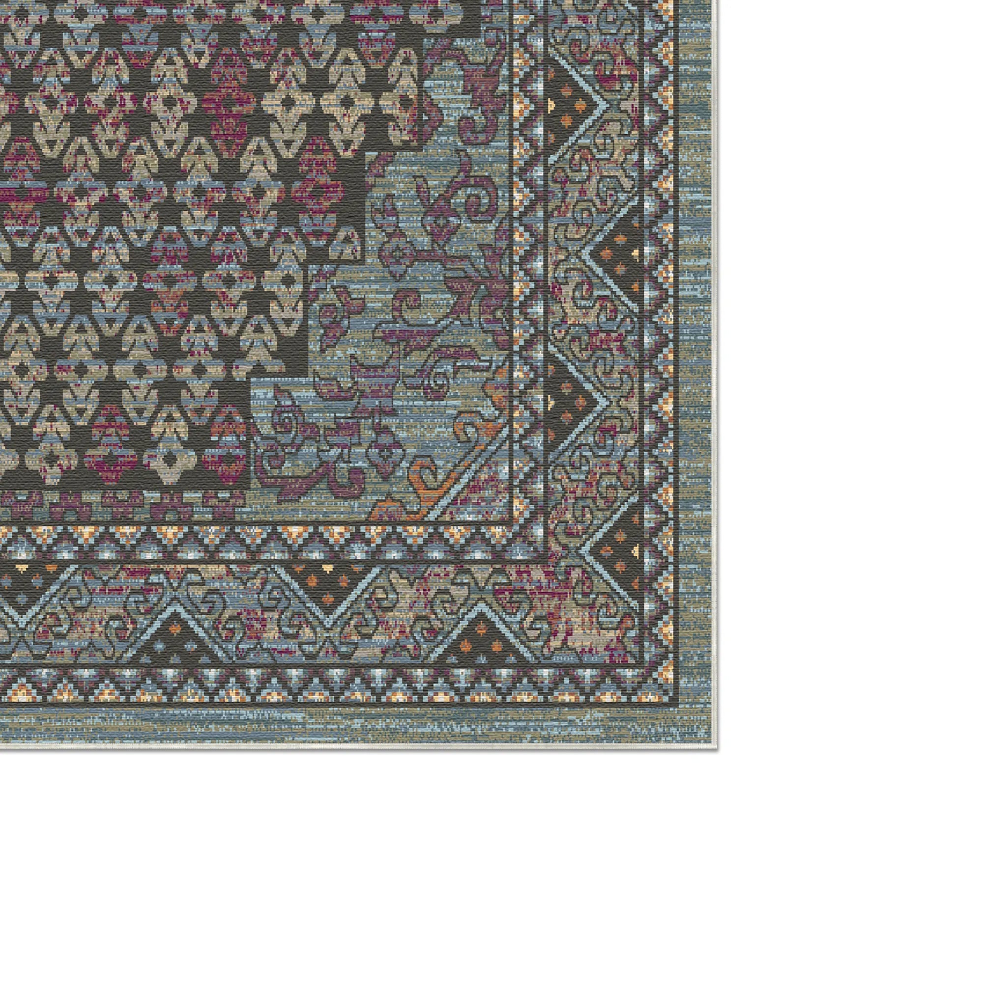 Midnight Nomad Medaillon Teppich