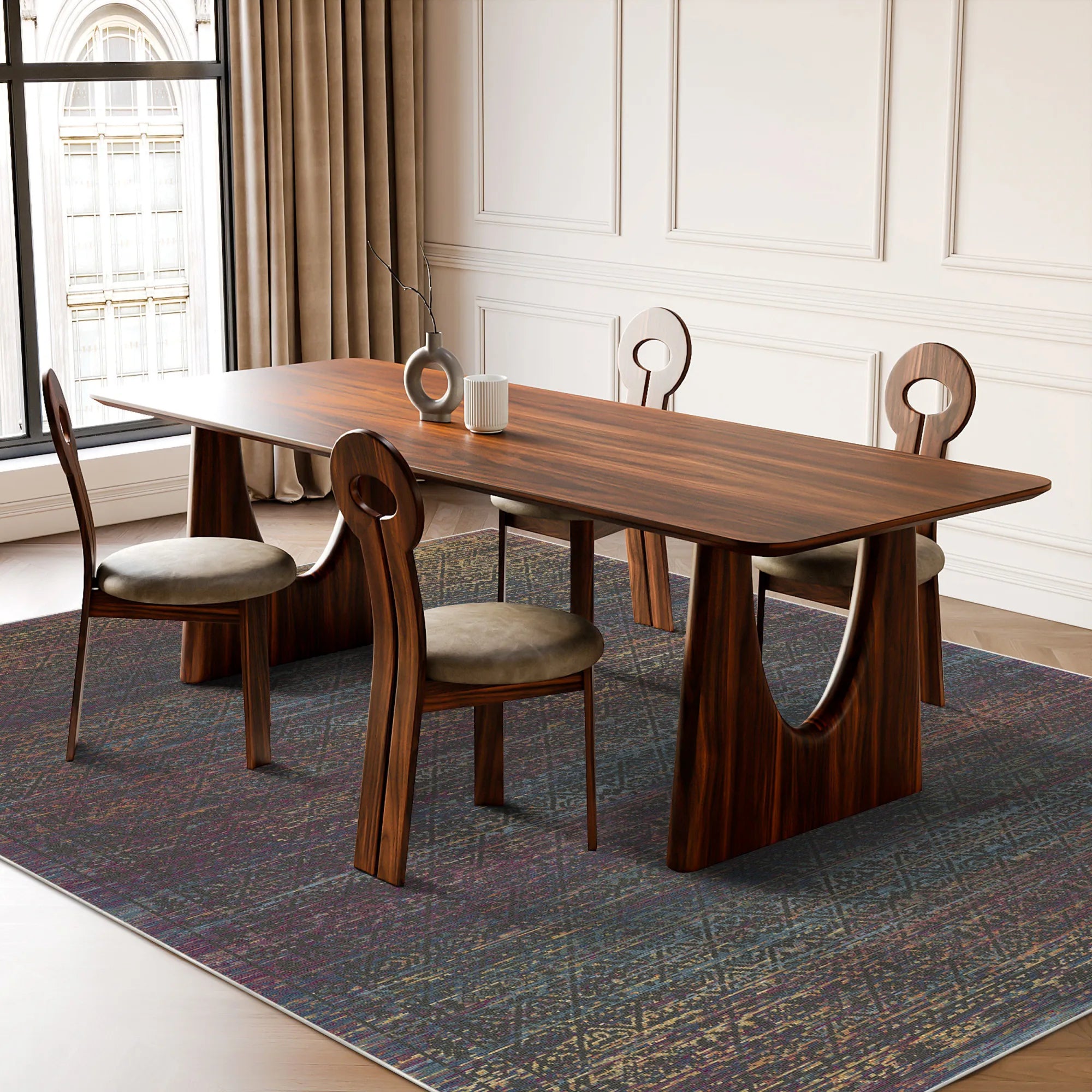 Geometrischer Teppich Twilight Cipher