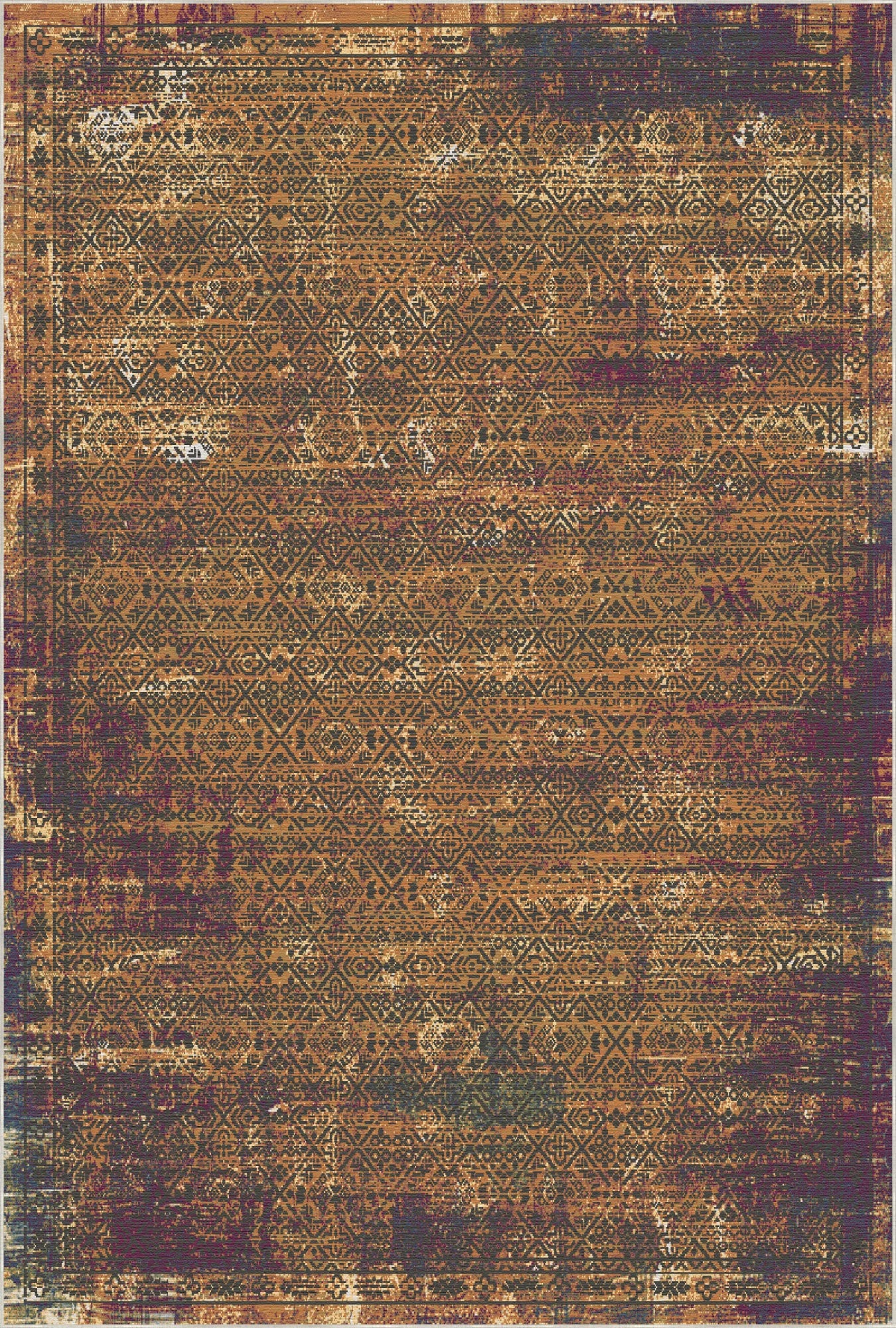 Geometrischer Teppich Amber Cipher