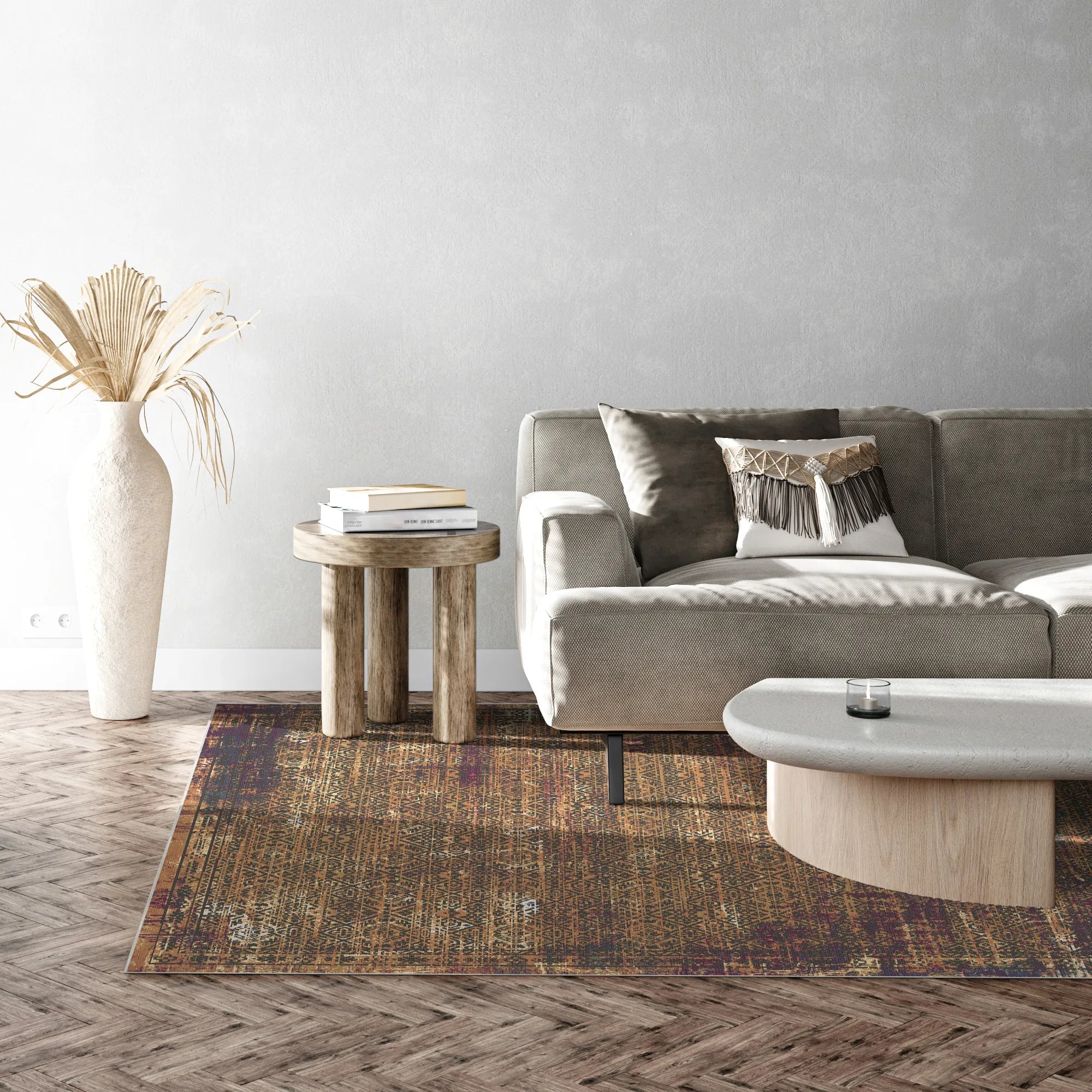 Geometrischer Teppich Amber Cipher