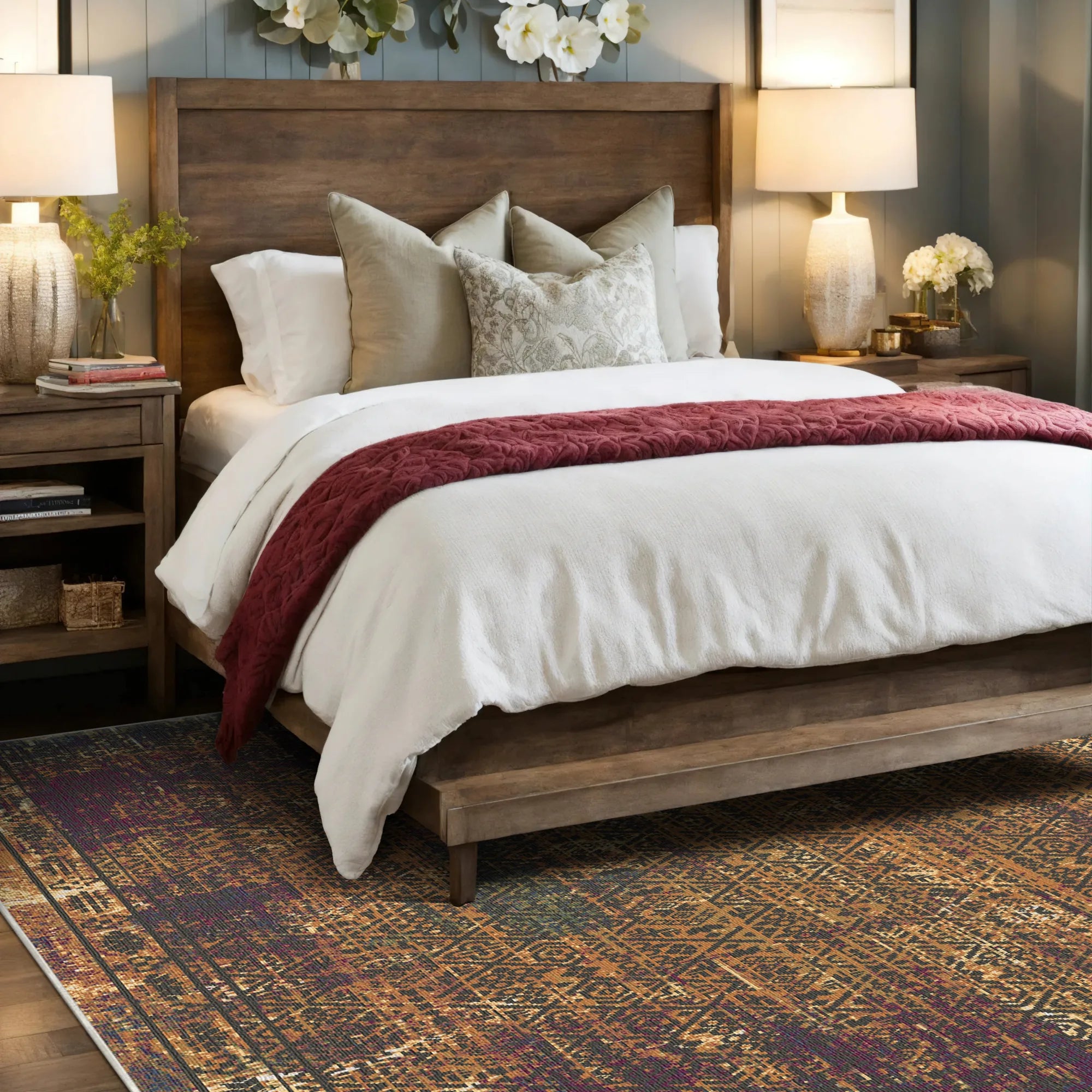 Geometrischer Teppich Amber Cipher