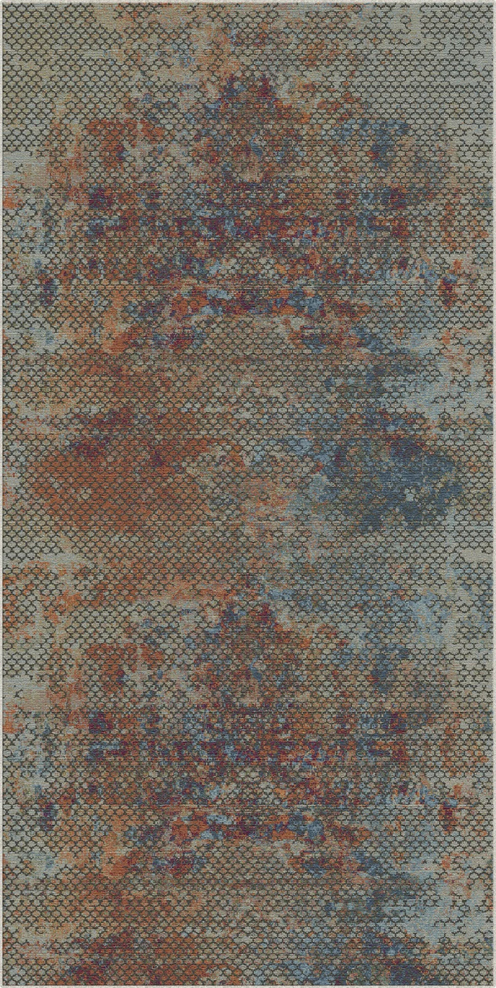 Nocturnal Glut Gitter-Teppich