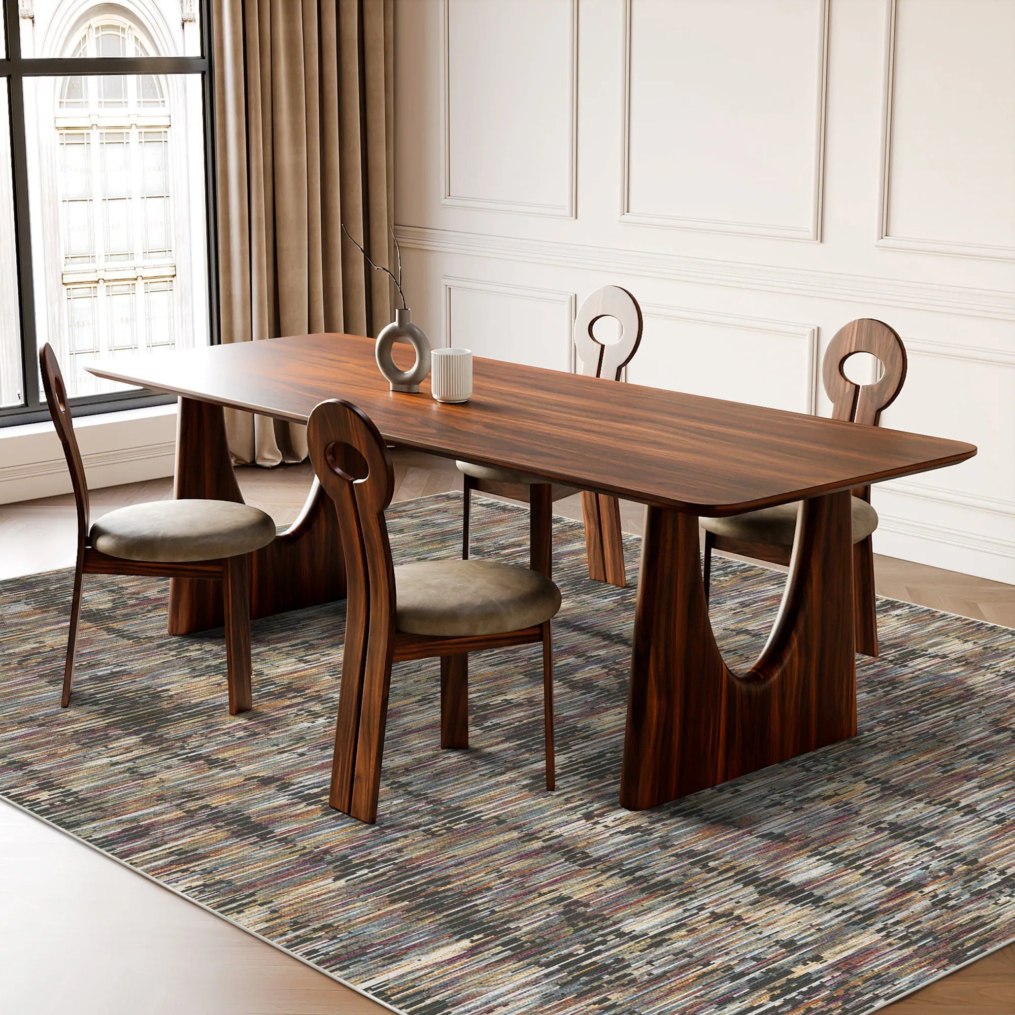 Abstrakter Teppich Spektraler Horizont