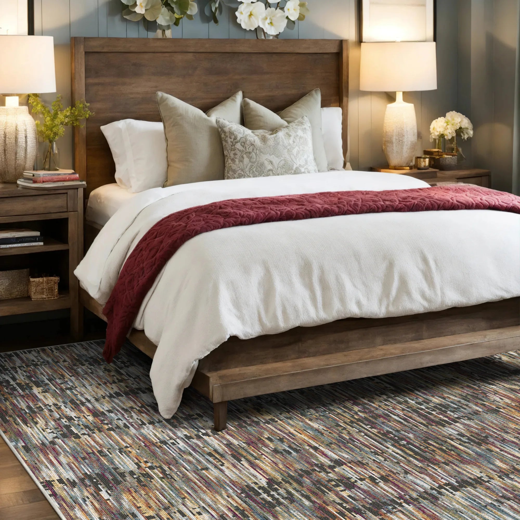 Abstrakter Teppich Spektraler Horizont