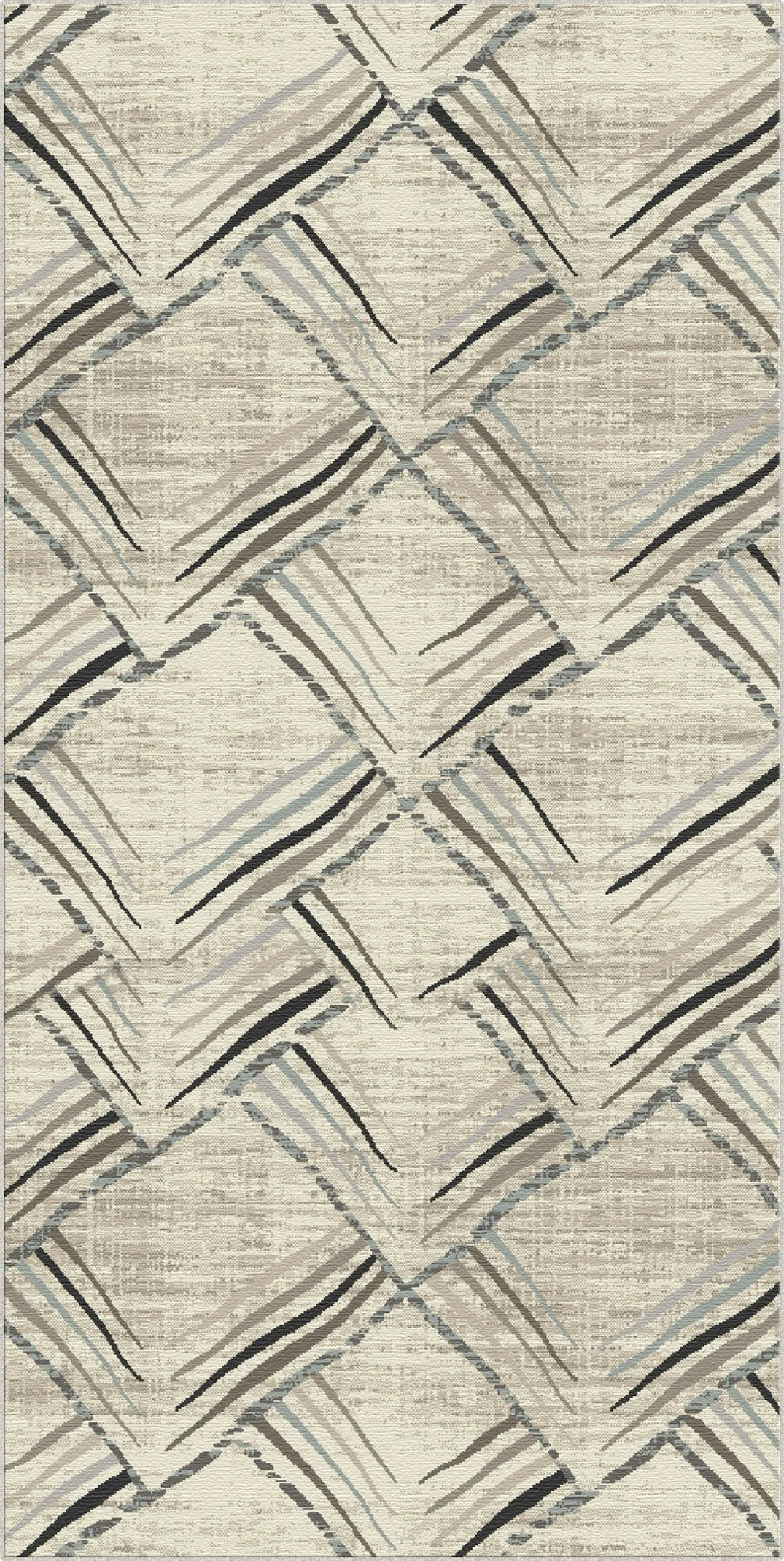 Aspen Skizze Geometrischer Waschbarer Teppich