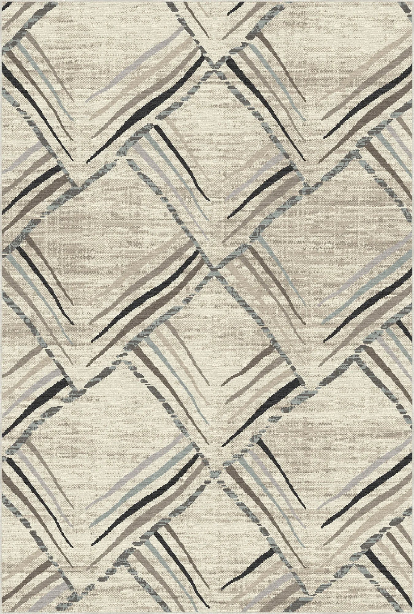 Waschbarer Teppich Aspen Sketch Geometric