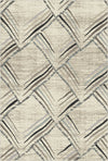 Waschbarer Teppich Aspen Sketch Geometric Creme