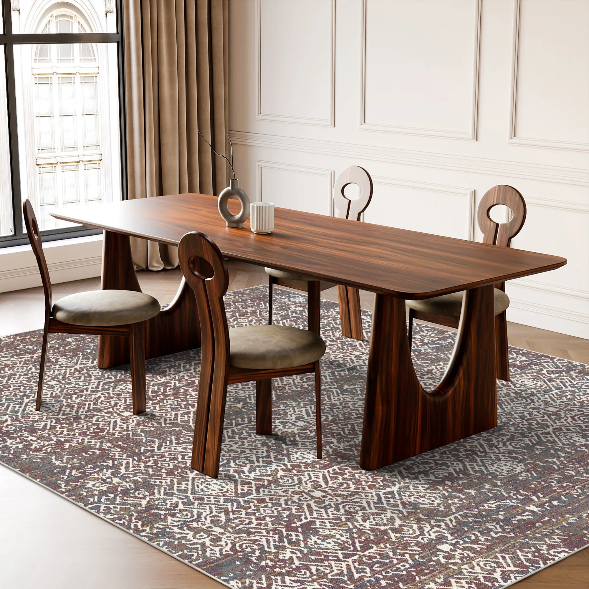 Alabaster Orakel Gelöscht Stammesteppich