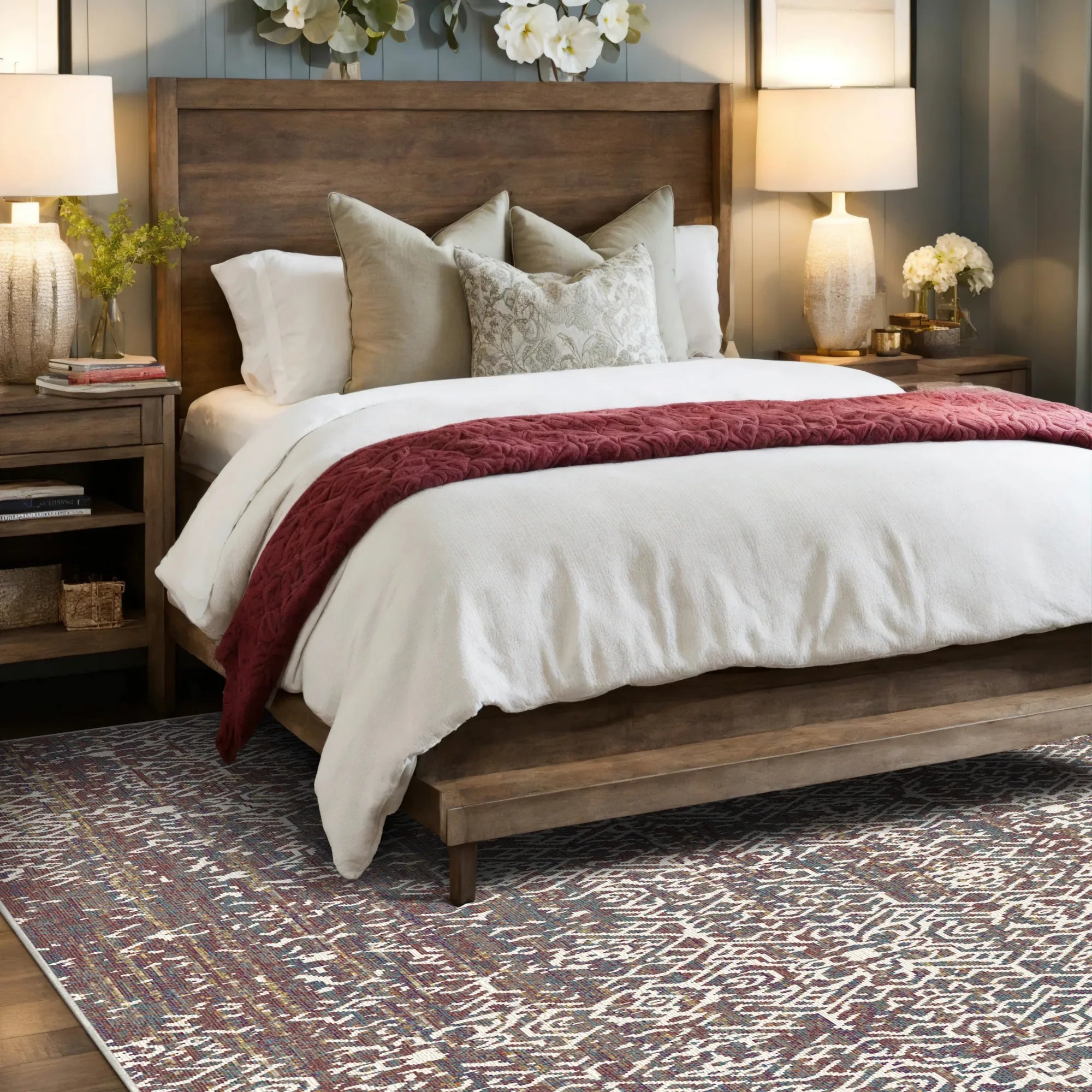 Alabaster Orakel Gelöscht Stammesteppich