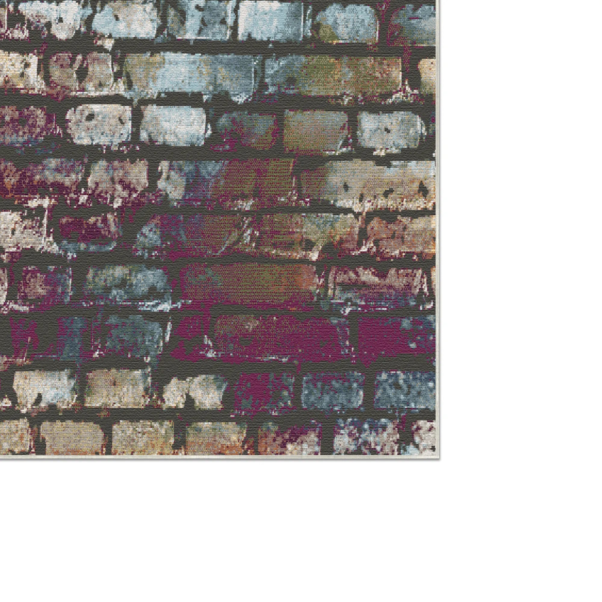 Urban Relic Masonry Abstrakter Teppich