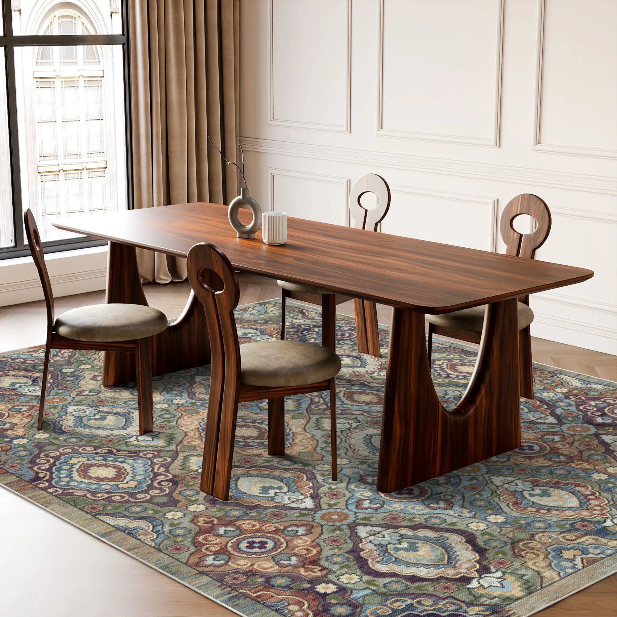 Prisma Gitter Blumenteppich