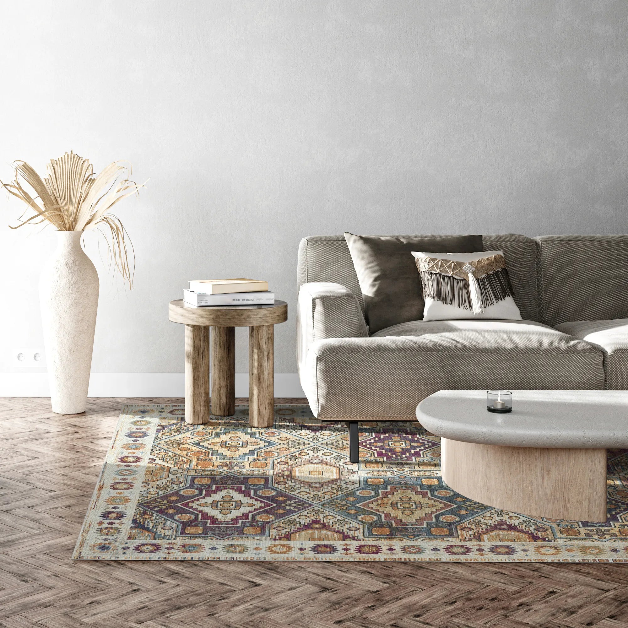 Strahlender Diamant Stammesteppich