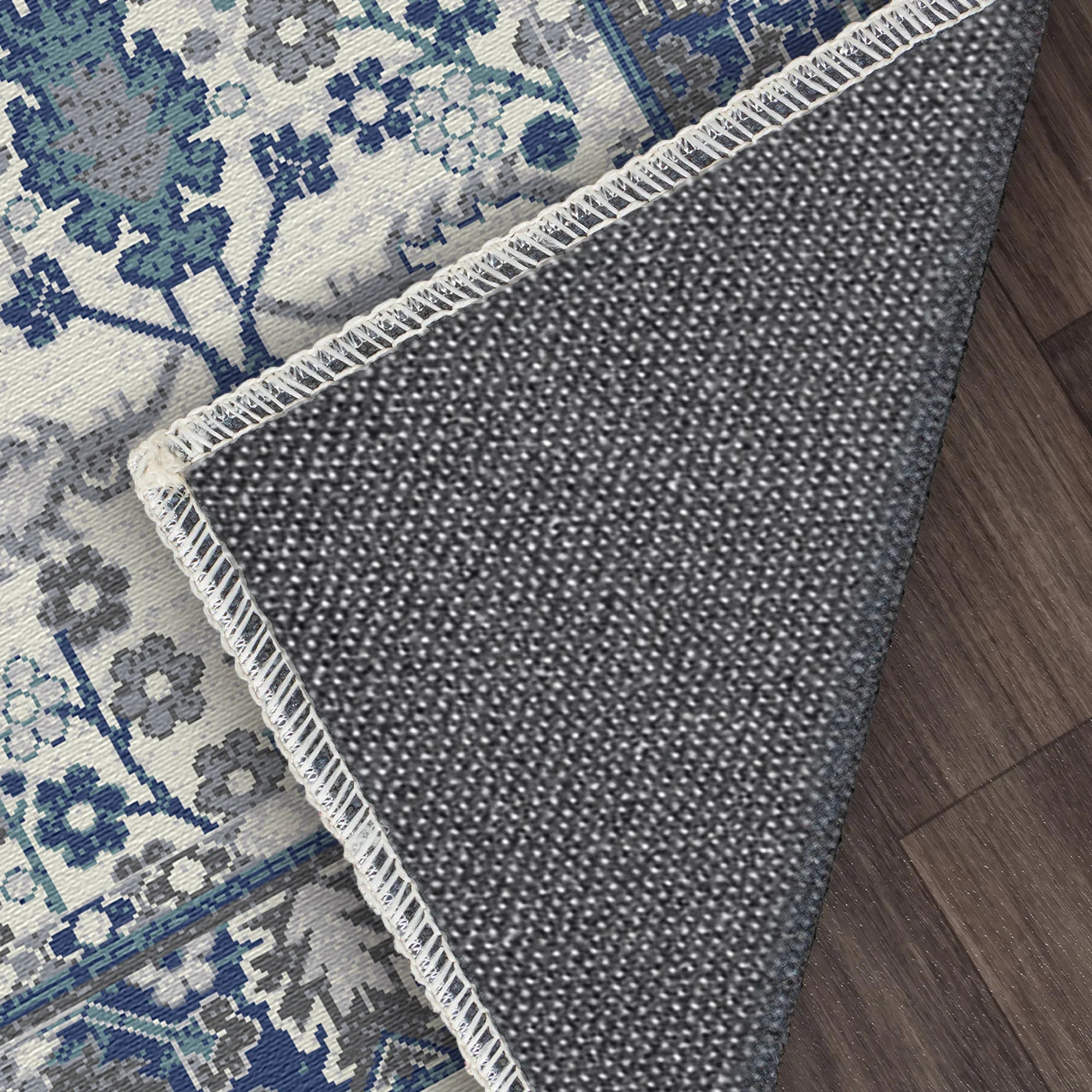 Schiefer Flora Lattice Botanischer Teppich