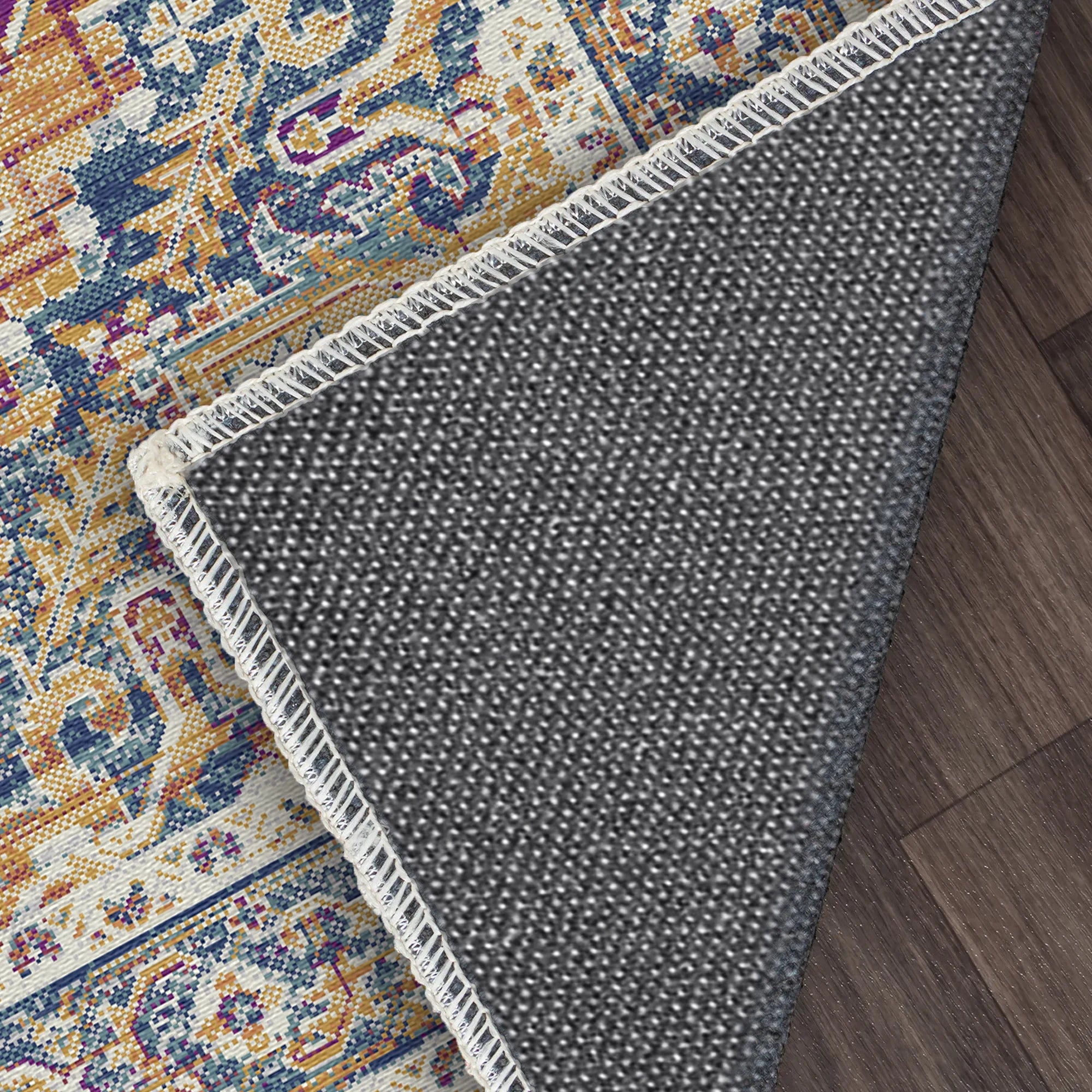 Bernstein Zitadelle Verzierter Medaillon Teppich