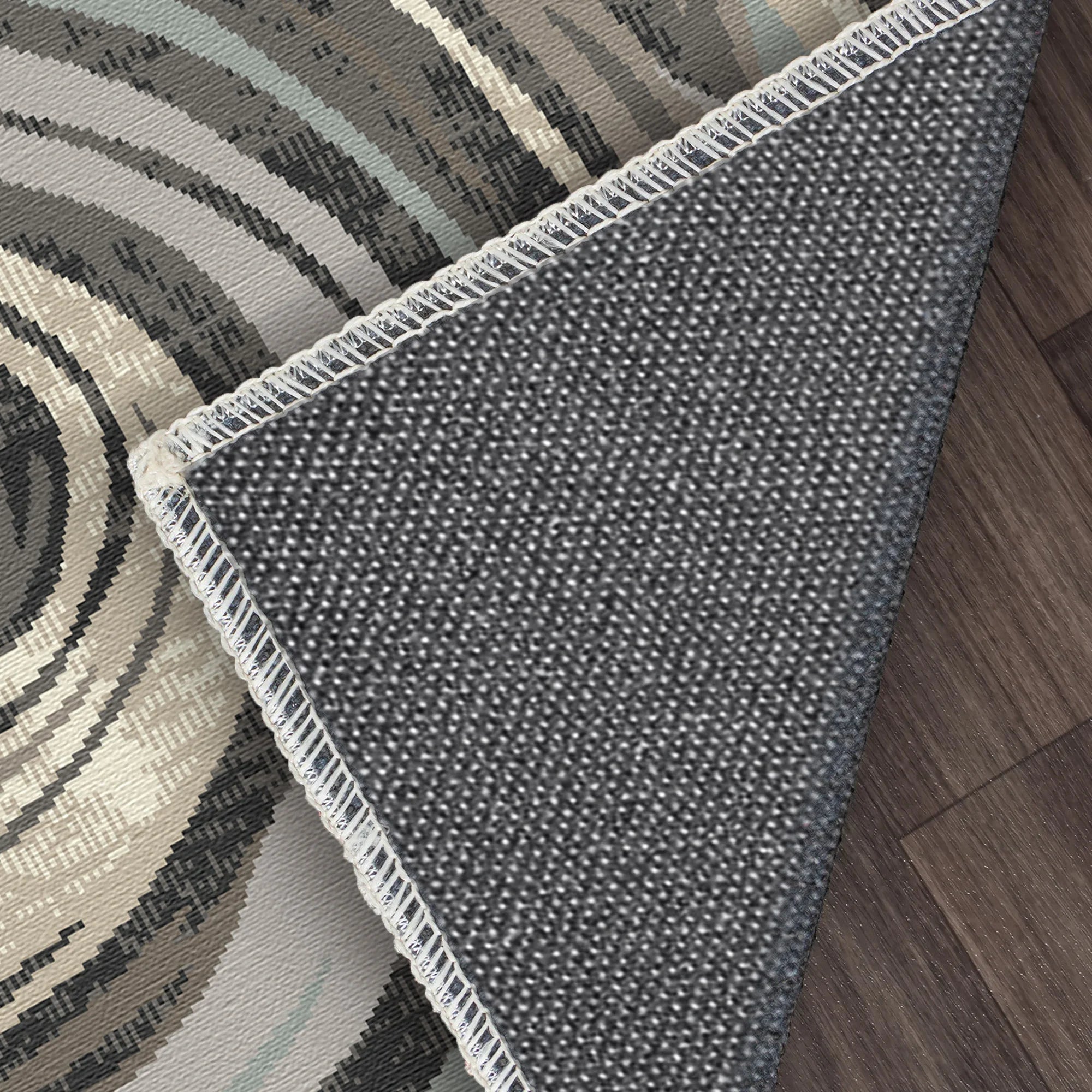 Waschbarer Teppich Venedig Mitternacht Abstrakt