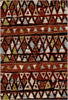 Klondike Rust Tribal Waschbarer Teppich 