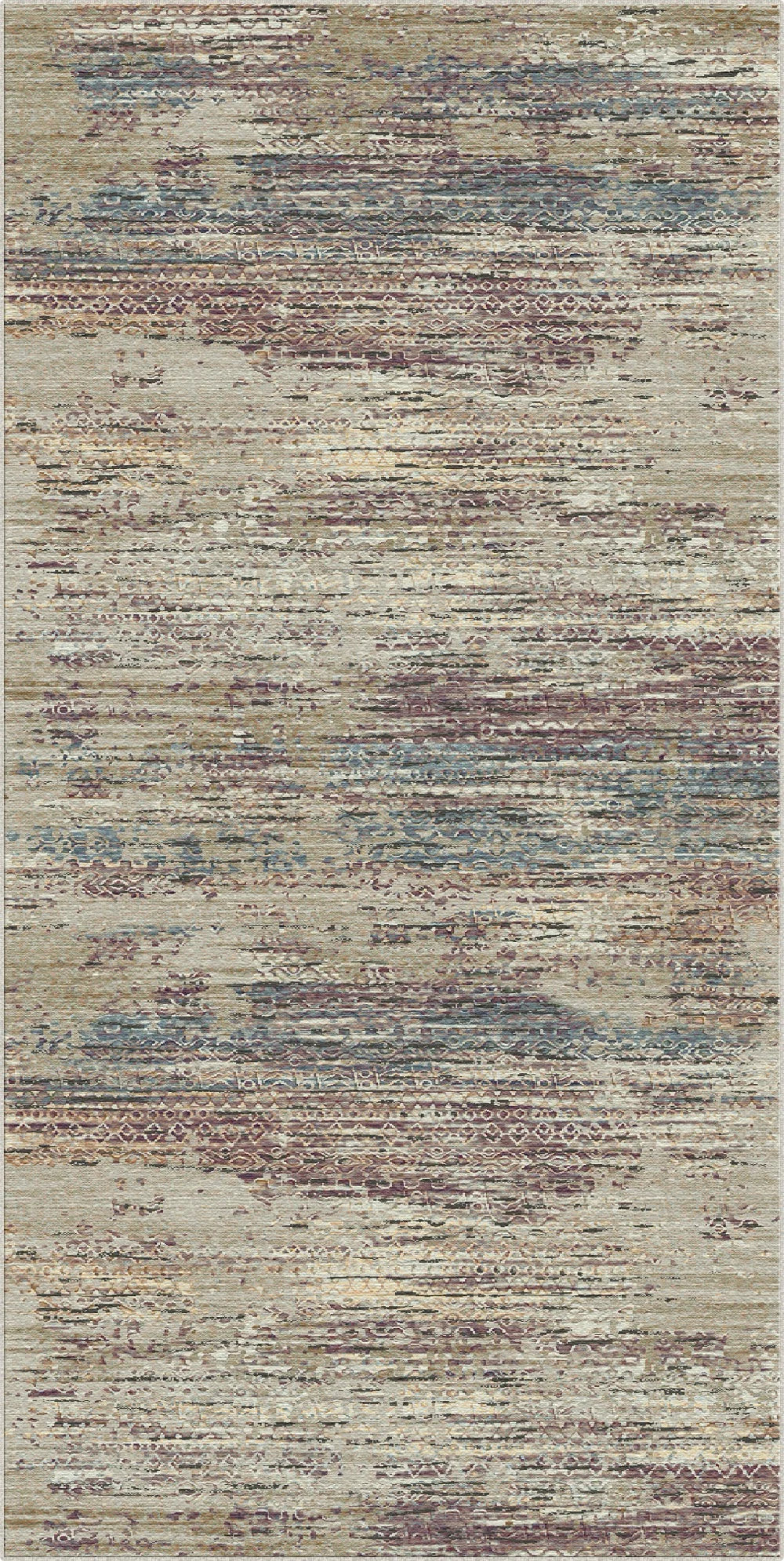 Como Abstrakter Waschbarer Teppich