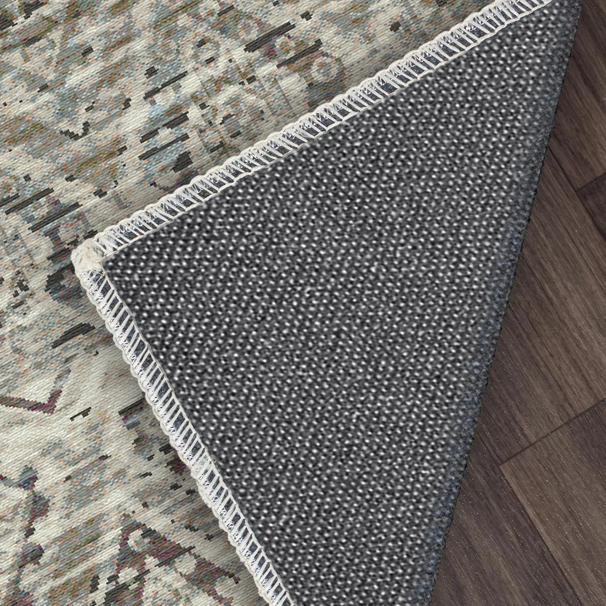 Positano Sand Distressed Diamond Teppich