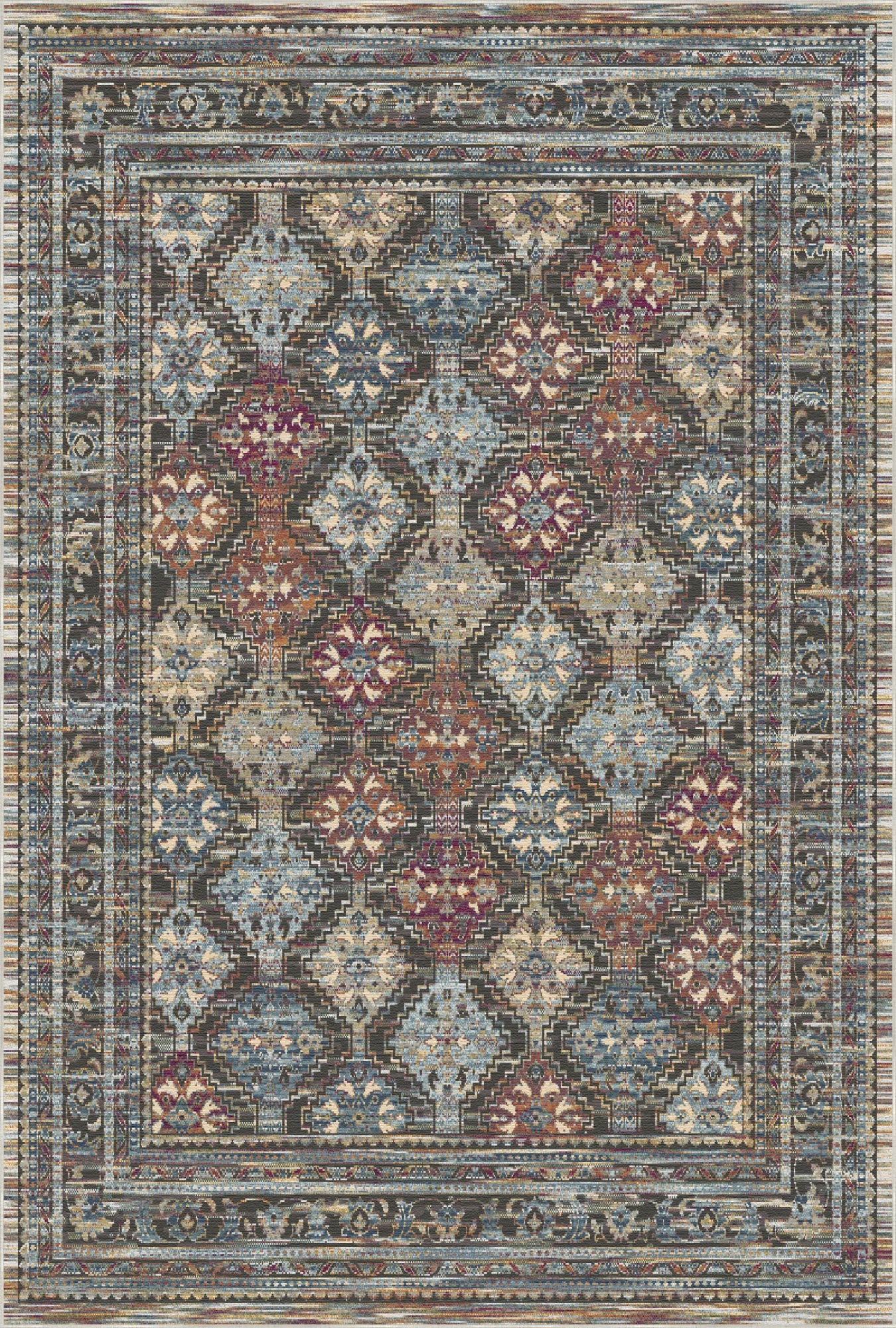 Waschbarer Teppich Palermo Jewel