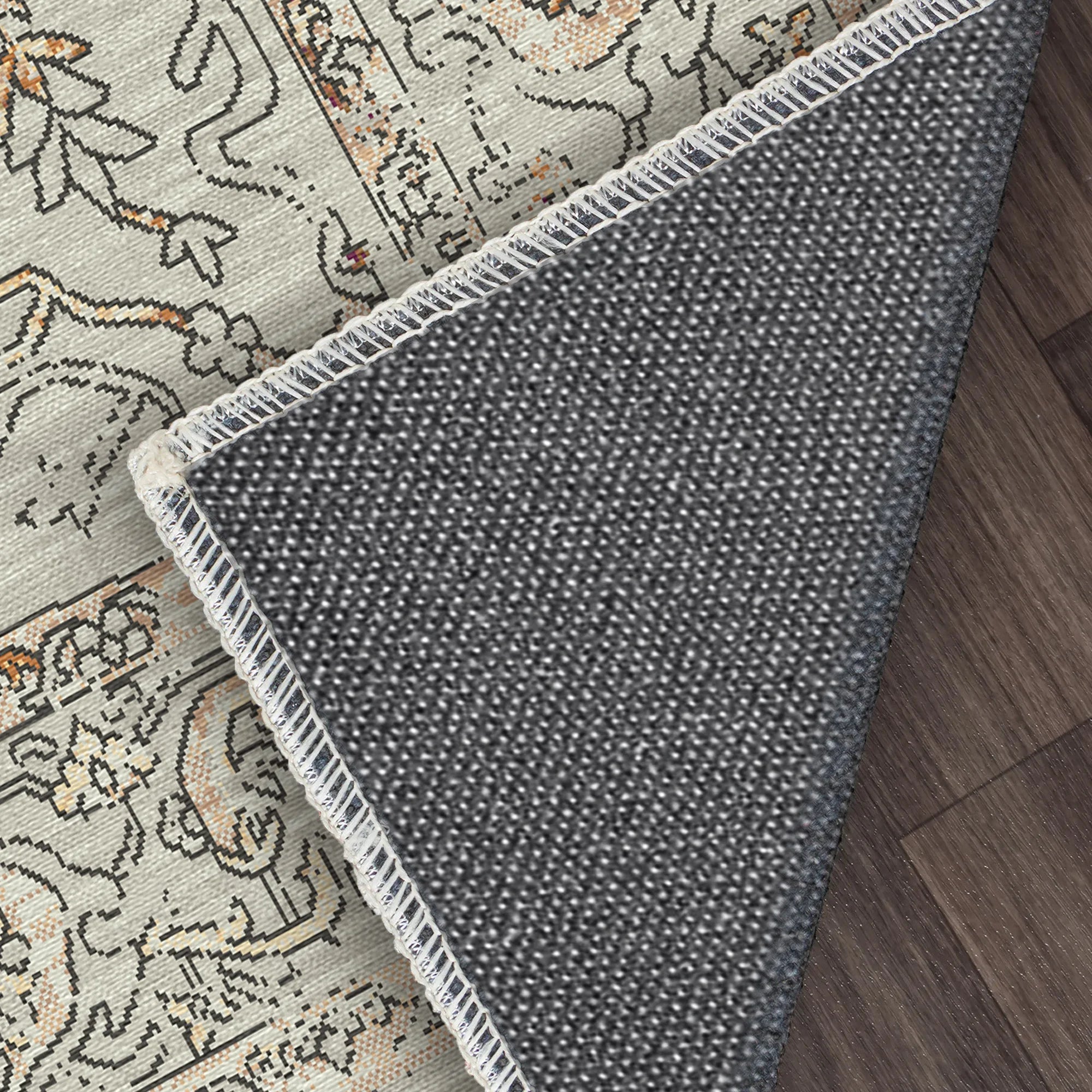 Waschbarer Teppich Copenhagen Gold