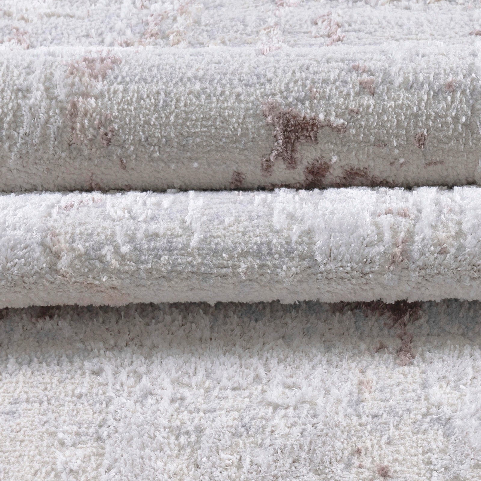 Urban Drift Brown Abstract Rug
