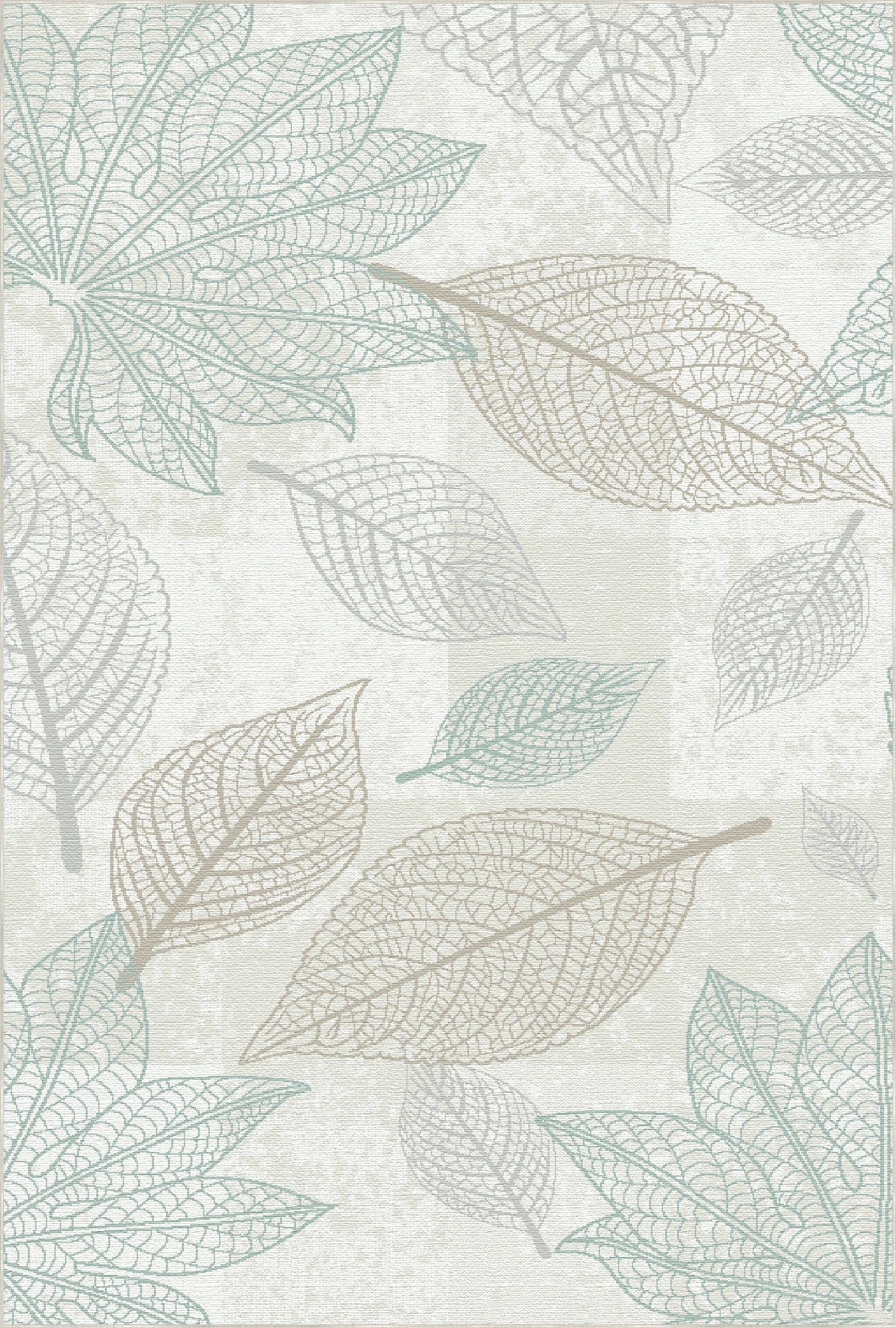 Skelettteppich mit Flüsterndem Blatt