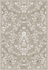 Sand Serenity Floral Medallion Teppich 