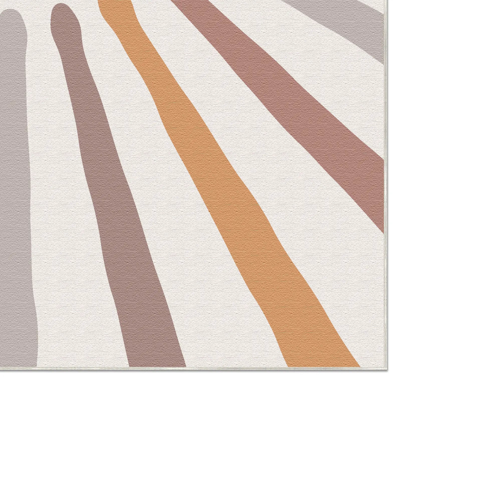 Gedämpfte Sonnenstrahlen | Anpassbarer Teppich