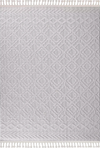 Loop Soft Weave Boucle Modern Rug White White