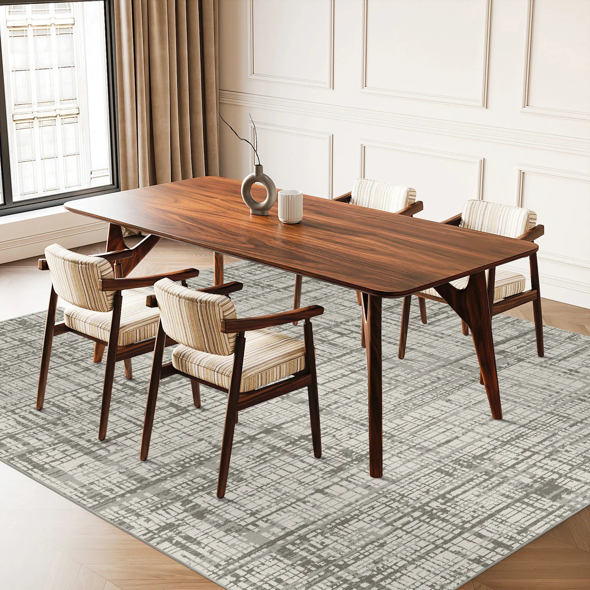 Metropolitan Lattice Architektur Teppich