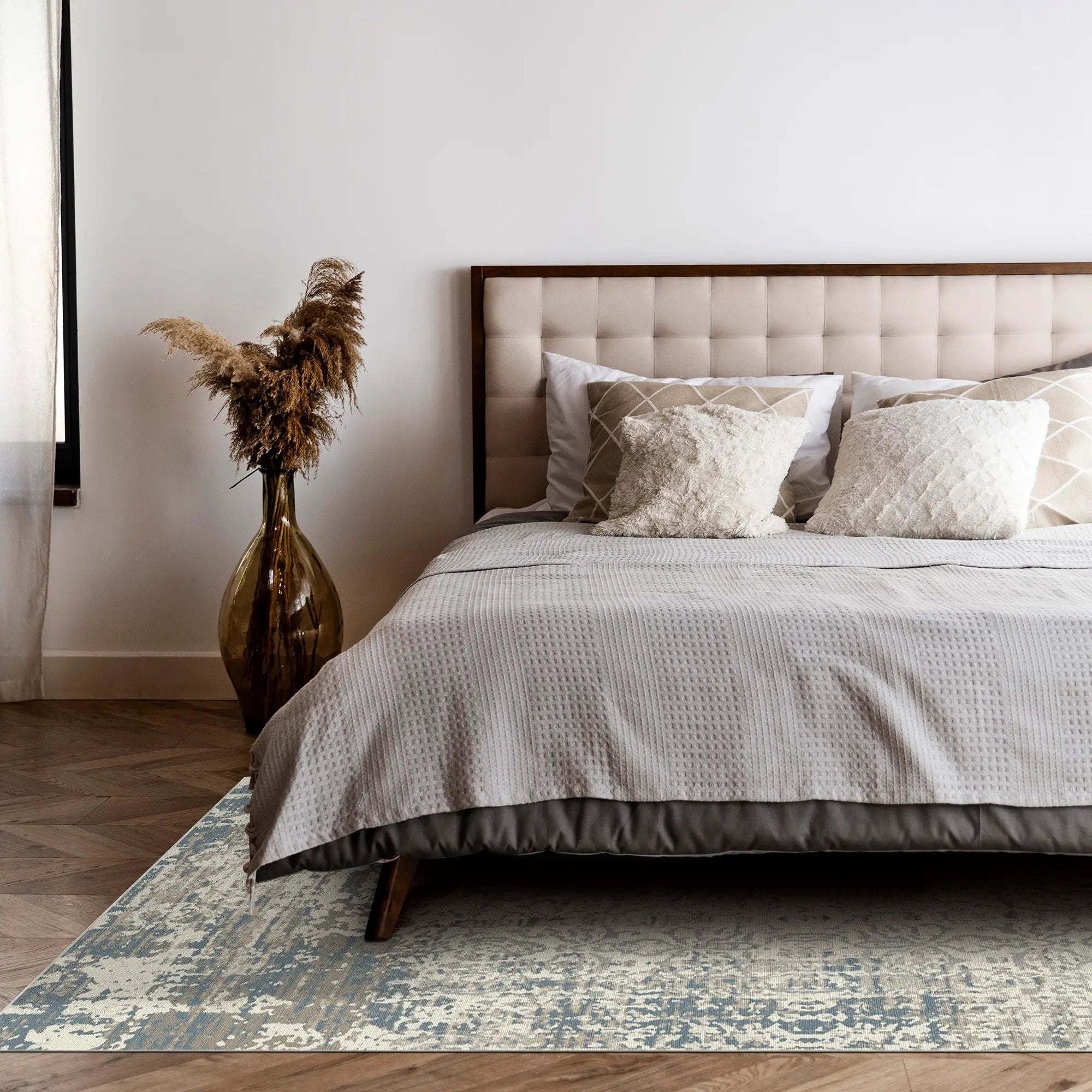 Saphir Heritage Teppich im Used-Look