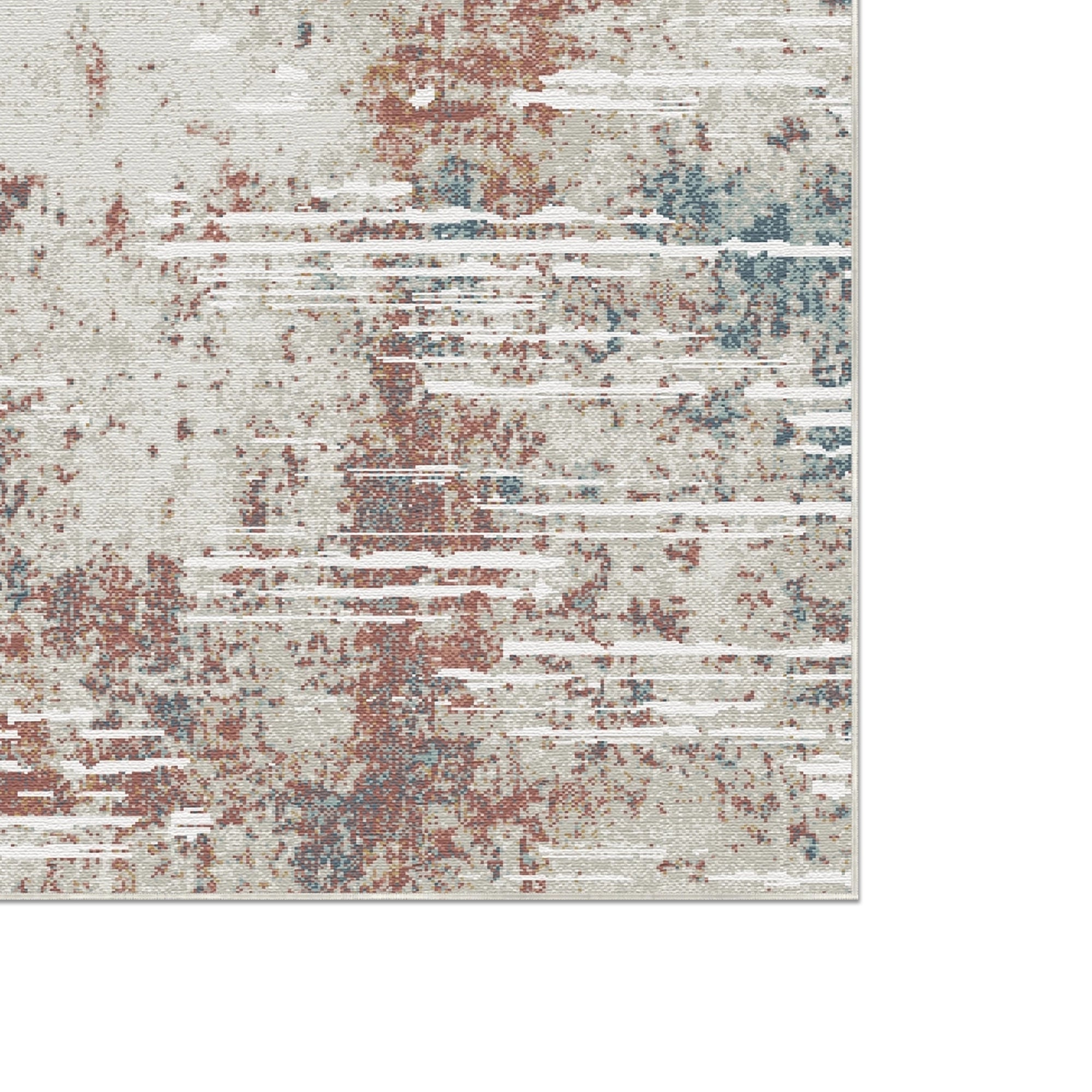 Oxidierter Horizont Abstrakter Teppich