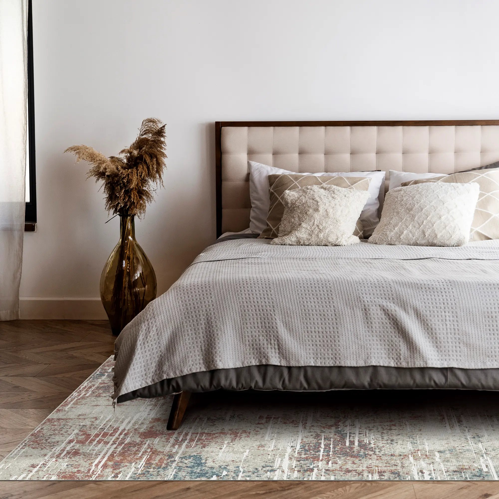 Oxidierter Horizont Abstrakter Teppich