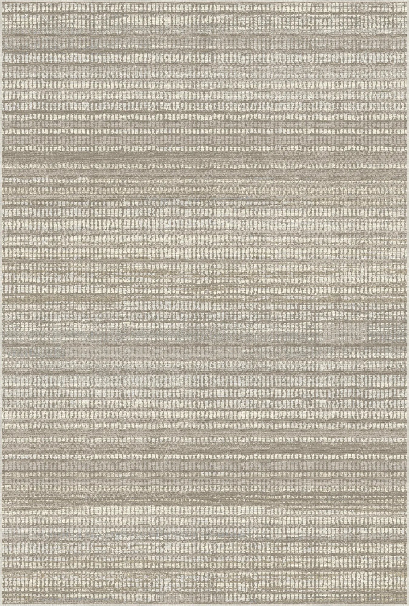 Stria Taupe Minimalistischer Teppich