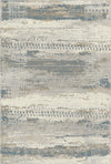 Azure Strata Used-Look Teppich Stahlblau