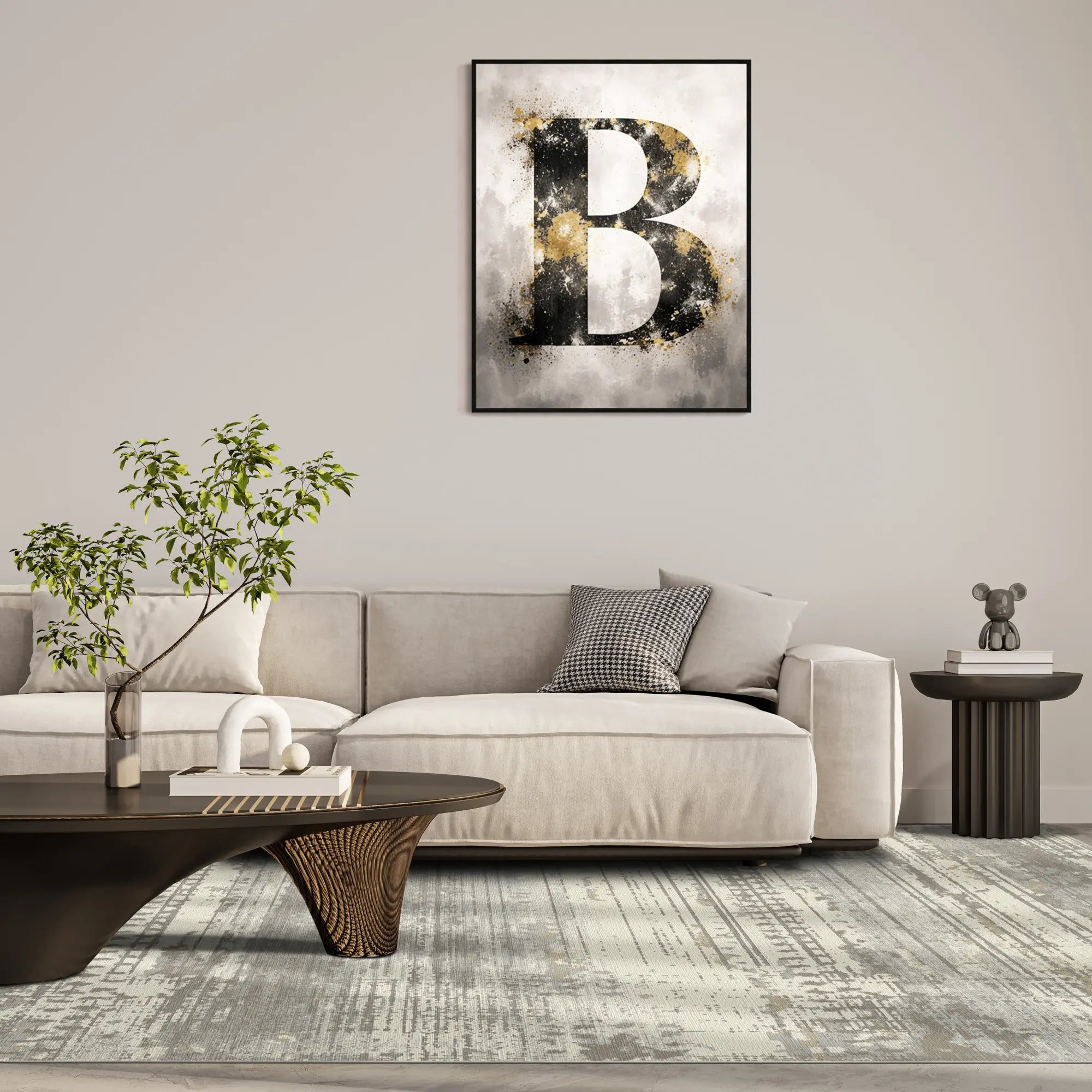 Sand Strata Used-Look Teppich