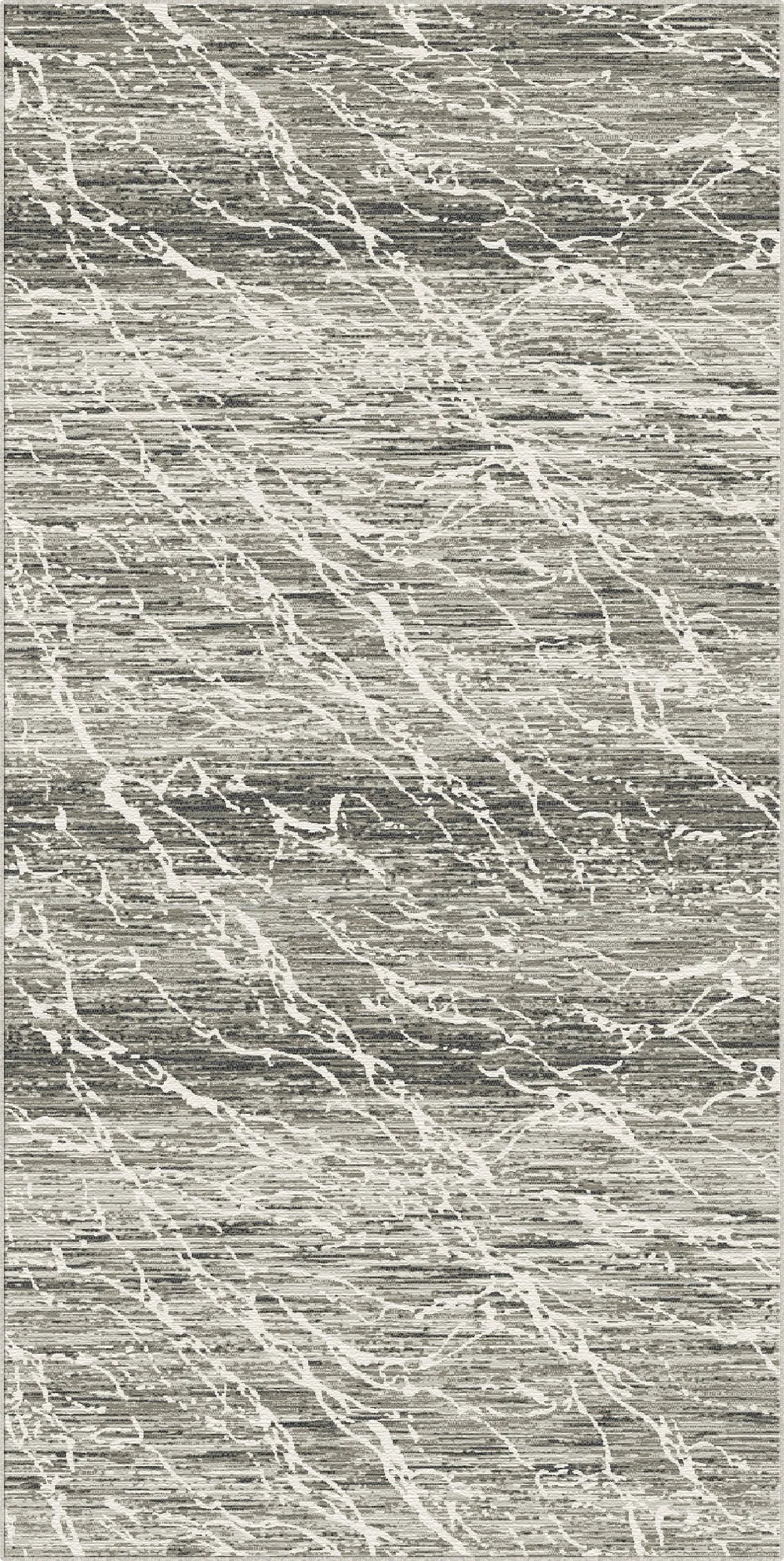 Carrara Frost Marmor Waschbarer Teppich