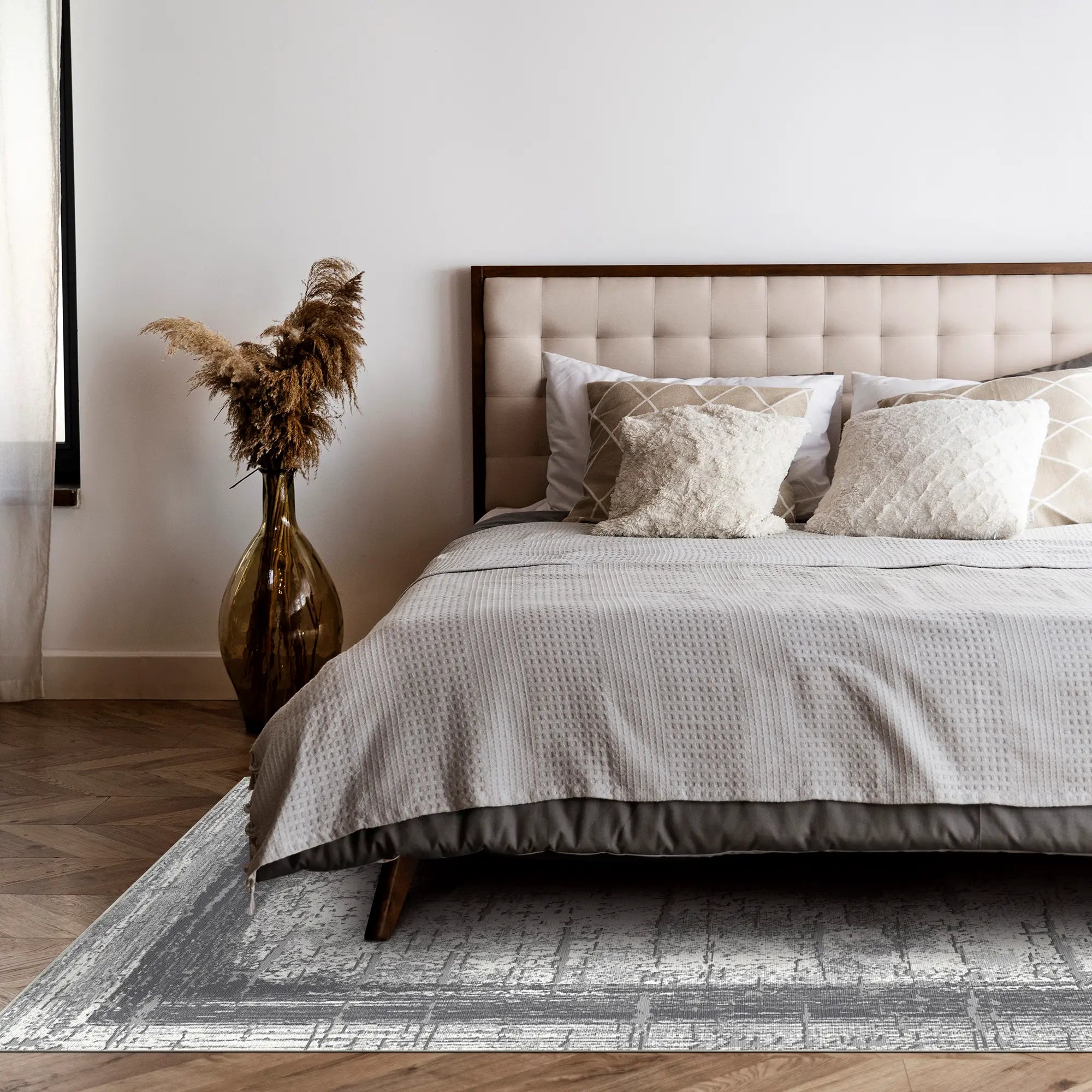 Schieferrahmen Abgenutzter Abstrakter Teppich