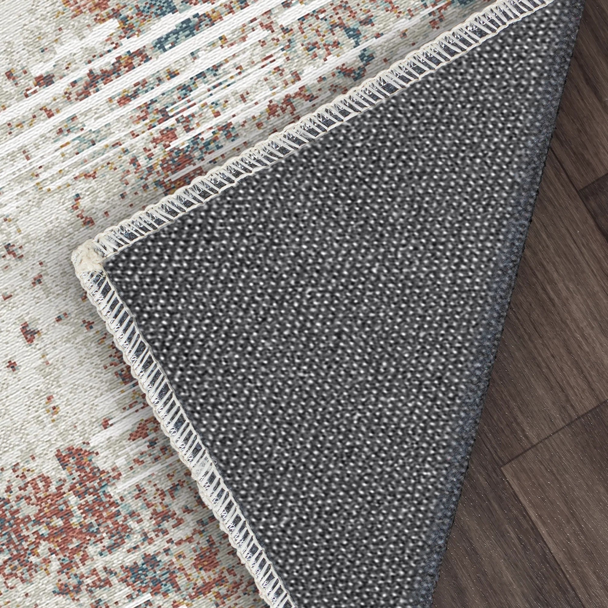 Copper Tide Industrial Abstract Teppich