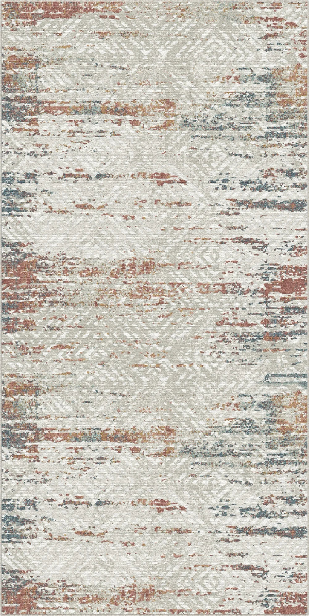 Terra Patina Tribal Abgenutzter Teppich