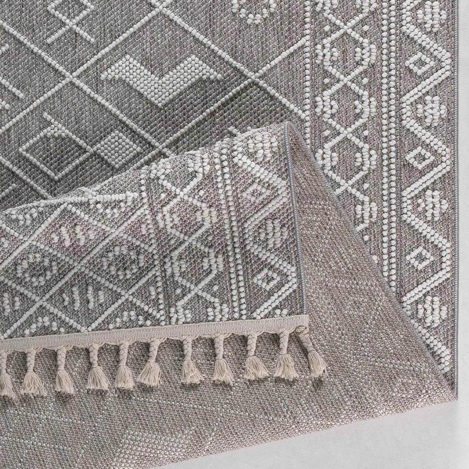 Mystic Loop Soft Carpet Gray - Bella Rugs
