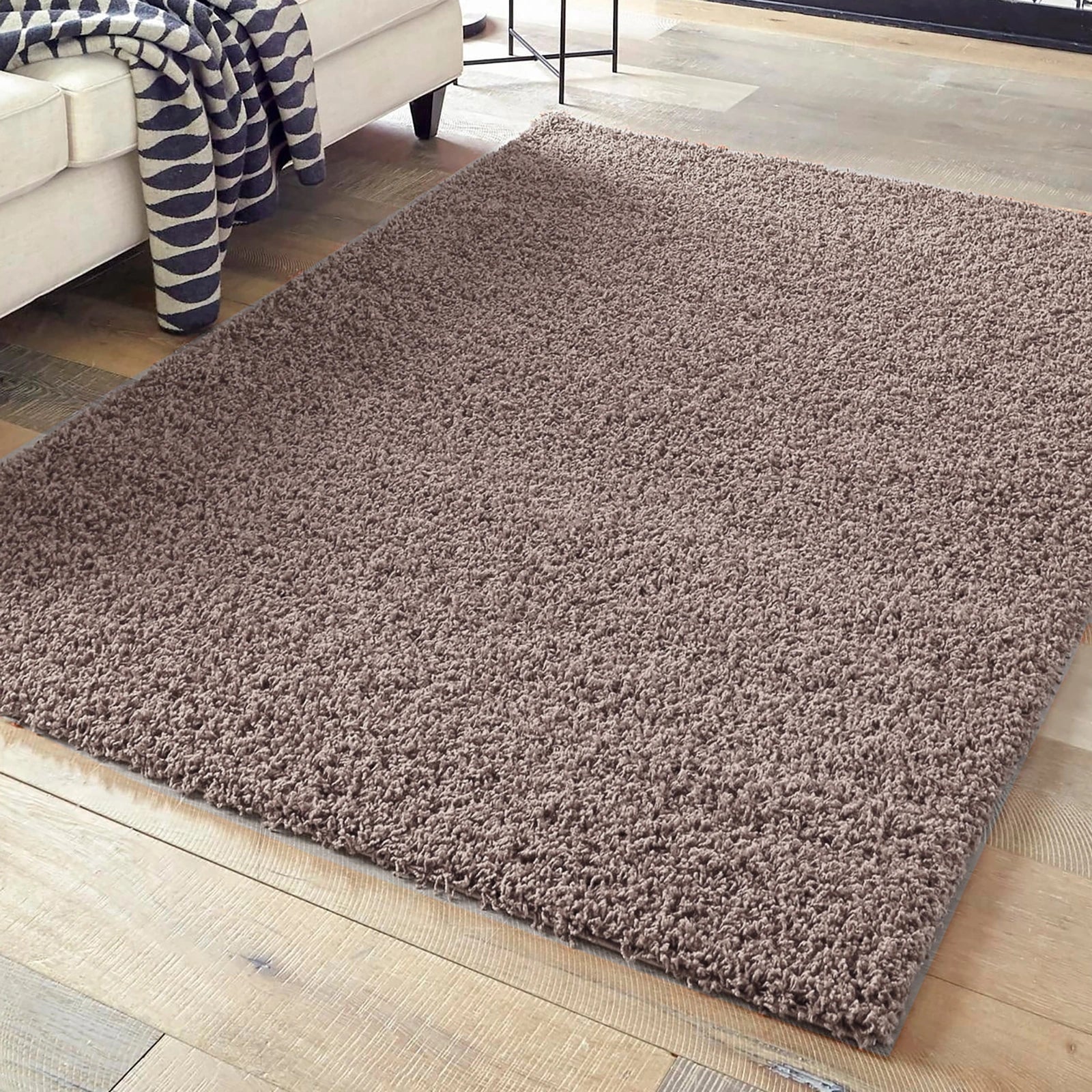 Velvet Taupe Soft Touch Rug