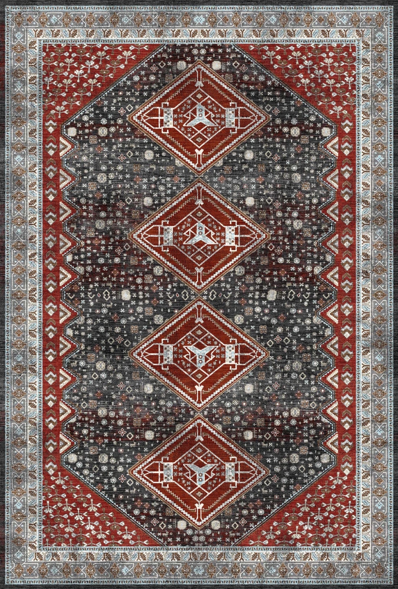 Heritage Earthbound Washable Rug