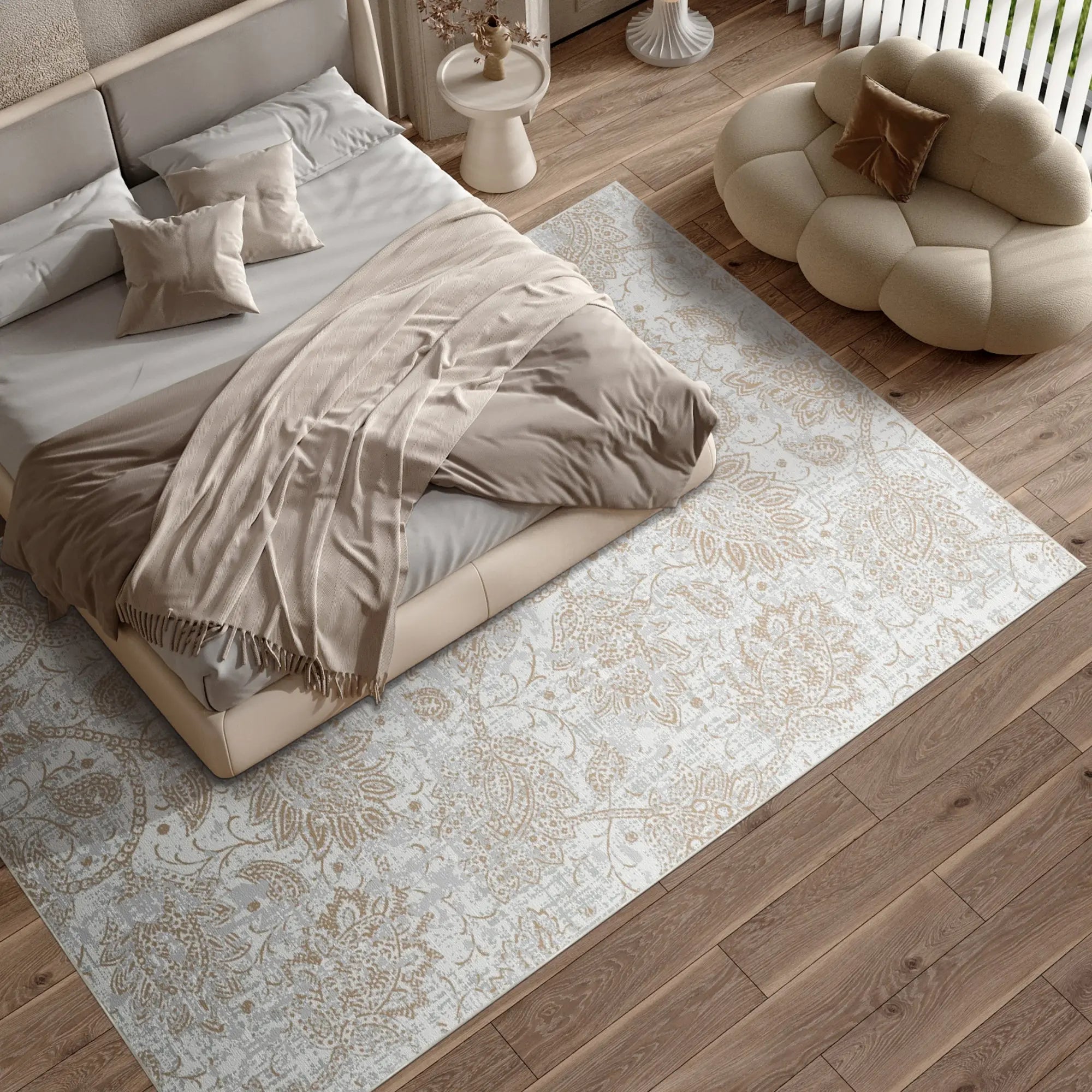 Sandstone Botanical Artisan Teppich