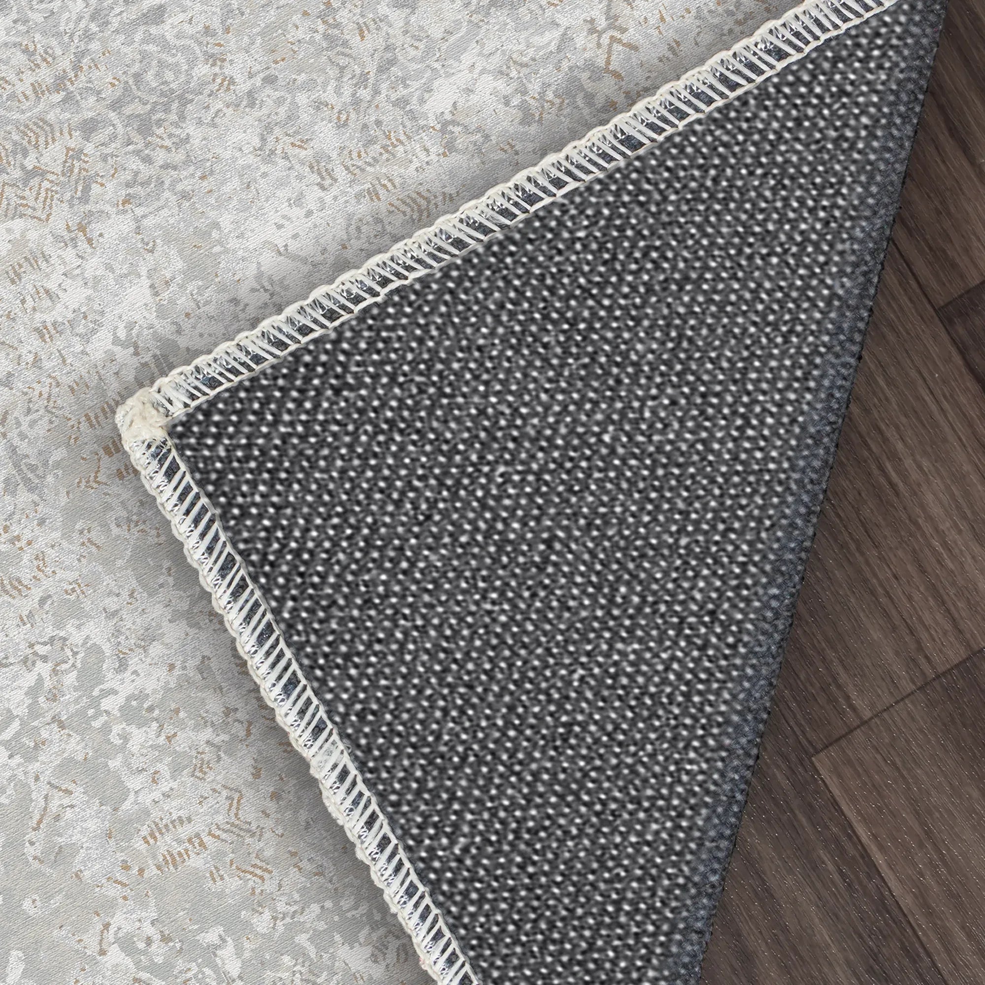 Stratum Tribal Eroded Grey Teppich