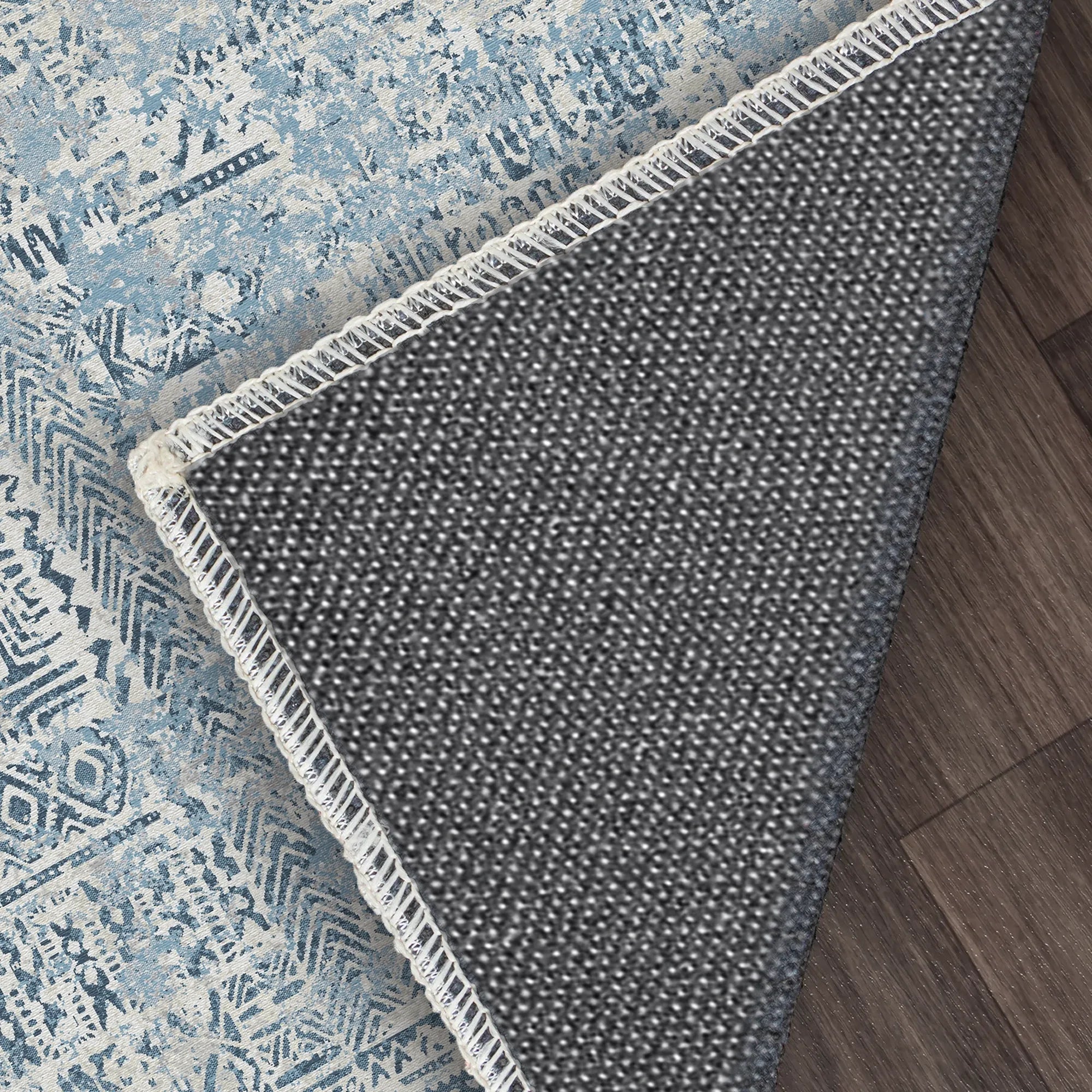 Indigo Mosaik Stammesteppich