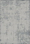 Obsidian Lattice Grauer Teppich Anthrazit