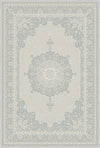 Heirloom Hellblauer Medaillon Teppich Hellblau