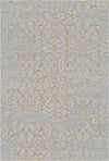 Gilded Bloom Teppich im Used-Look Beige