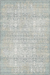 Elysian Manor Teppich in Used Optik Türkis Hellblau